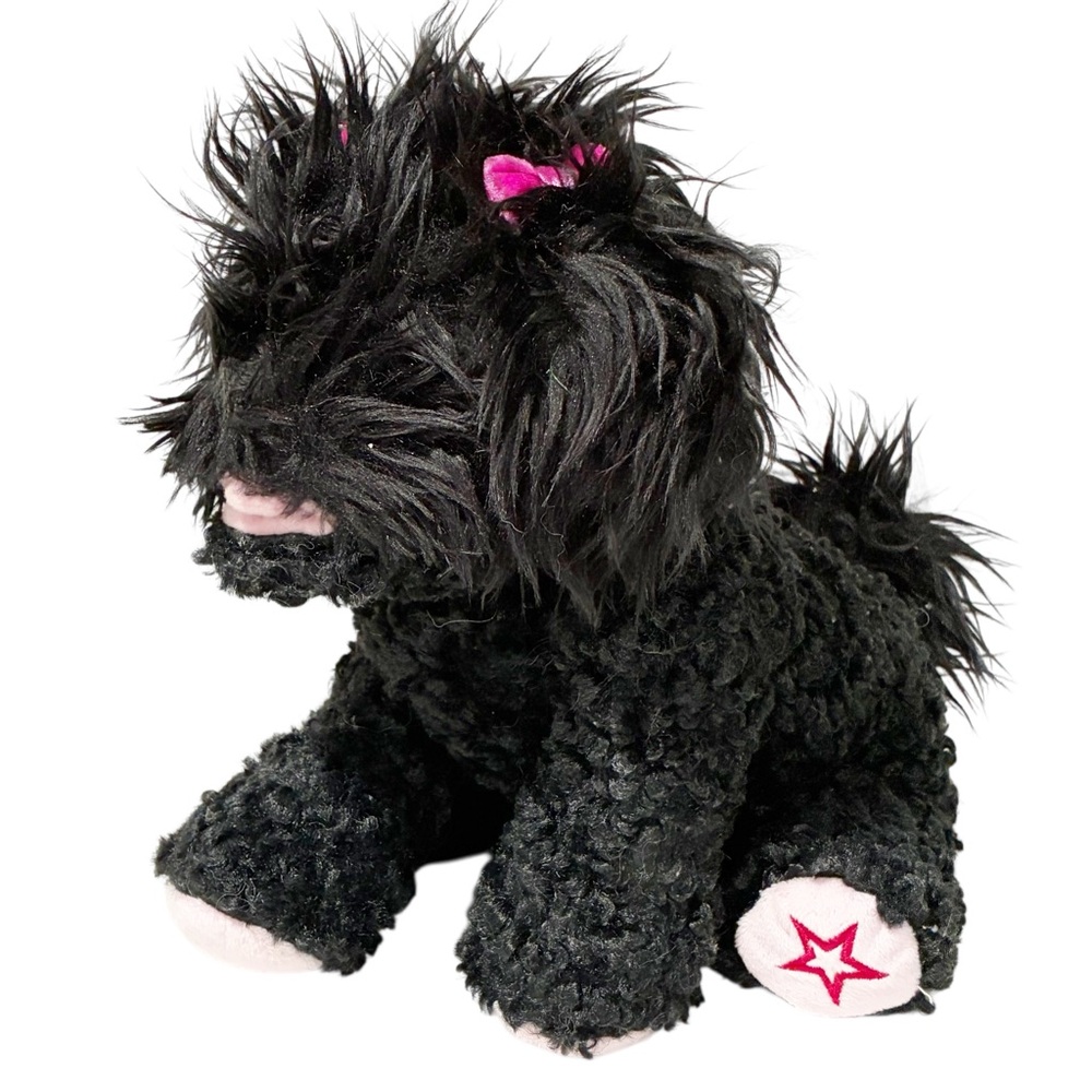 American Girl Shi-Poo Sweetie Black Dog Plush for Girls Stuffed Animal